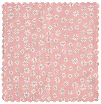 Daisy flowers napkin mix colours 40x40 (set of 3)