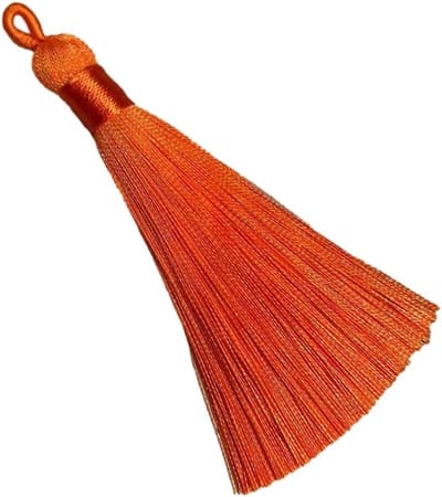 40 Stuks 8cm Hangende Franje Boekenleggers in Zachte Kleuren voor Sieraden, Souvenirs en Decoratie