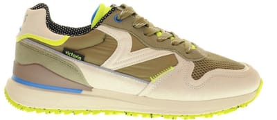 Multicolor Khaki Herensneaker Victoria maat 40