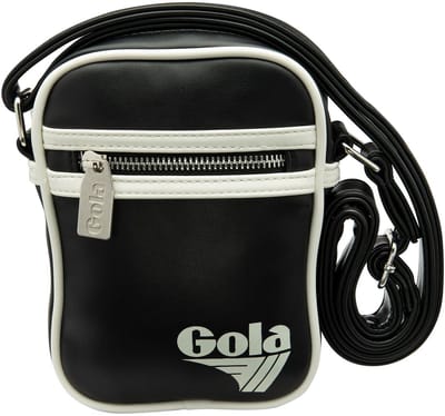 Gola schoudertas Washington Black / White zwart
