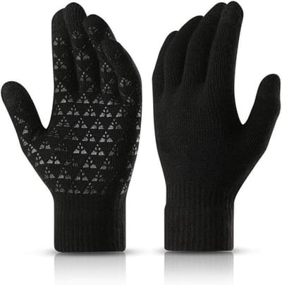Allecto - Winter Handschoenen Touch Screen - Gebreide Warme Handschoenen