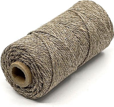 TQ4U metselkoord vlas - Ø 2 mm x 60 meter - Klos - Bruin / naturel