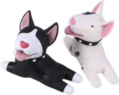 Decoratieve Deurstopper - Deurwig Hond - Deuren Open Houden - Geen Ponsen Nodig - 2 Stuks - Foto 2