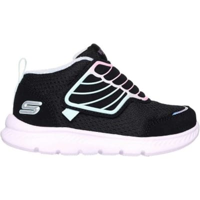 Skechers Comfyflex2 Angel Wing-sportschoenen voor kinderen (Zwart)