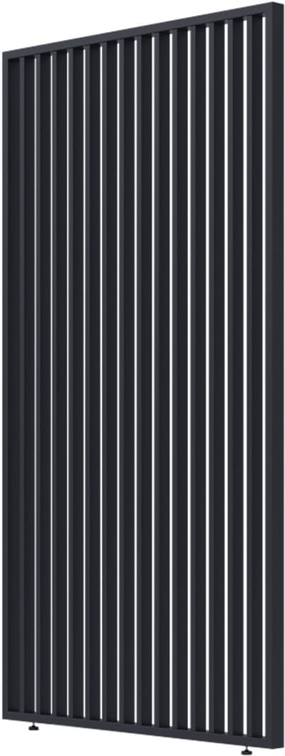Verticaal decopaneel voor pergola 123.5cm (lengte) x 233.5cm (hoogte) RAL 7016 antraciet