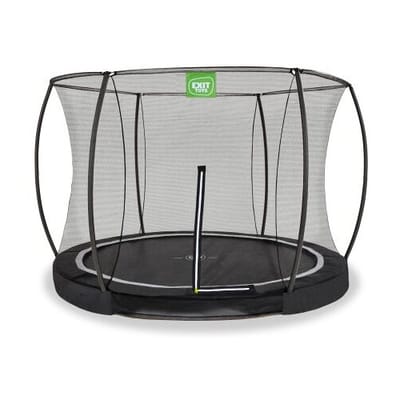 EXIT Black Edition Trampoline ø305cm - Inground - Ingraaftrampoline - Rond - Voor Kinderen - Zwart