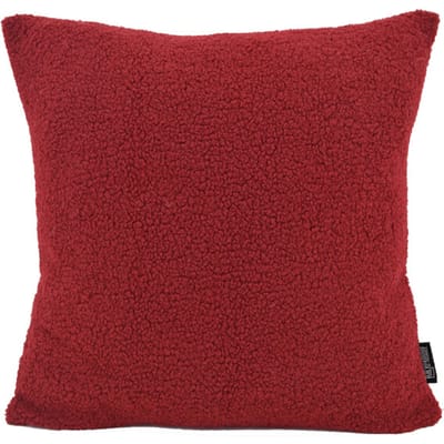 Gek op kussens! Sierkussen teddy donker | 45 x 45 cm | polyester