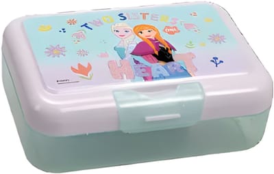 Disney Frozen trommel voor school kinderen, basisschool 2-delige set, lila