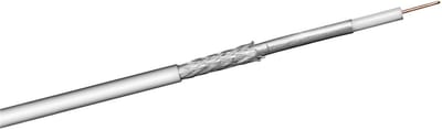 Goobay 100 dB SAT Coaxial Cable, Double Shielded, CCS 250 m