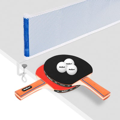 Rebel Active Serie - Tafeltennisset - Twee Batjes - Met Net - Inclusief Drie Ballen