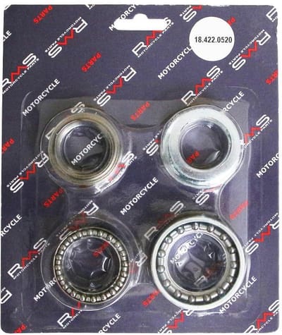 rms stuurlagerset voor piaggio 250 mp3 scooter 2006 tot 2008 6019175 nieuw