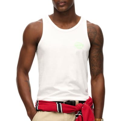 Superdry Contrast Tanktop Heren - Maat S