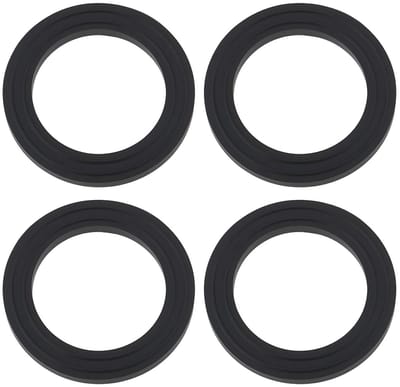 Dailygoods - 4 stuks Afdichtingen voor Tankdoppen Compatibel met Kettingzagen