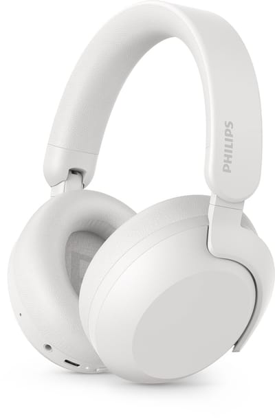 PHILIPS TAH8000EWT Draadloze over-ear Bluetooth-hoofdtelefoon – ruisonderdrukking, 70 uur speeltijd, compatibel met spraakassistent, ideaal voor op reis – wit
