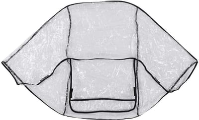 Dailygoods- Regenhoes Winddicht - Kinderwagen/buggy - Transparant - Bescherming tegen weer - Hoogwaardig PVC - Veilig voor baby - Kinderwagenhoes