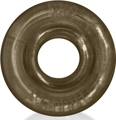 Oxballs - Rimz Big Softlips - Siliconen/TPR Cockring - Rookgrijs