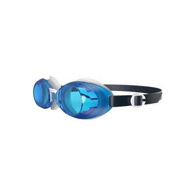 Speedo Unisex Jet 2.0 zwembril voor volwassenen (Blauw/Wit/Carcoal)