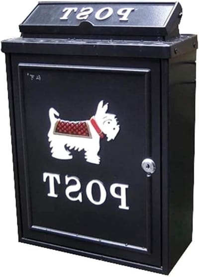 Wandbrievenbus Pakketbrievenbus Parcel Box Security Lockbox Outdoor Wandmontage Brievenbus Postbox Veilige Brievenbus Buiten Brievenbussen GXBCS 1113(Color:B)