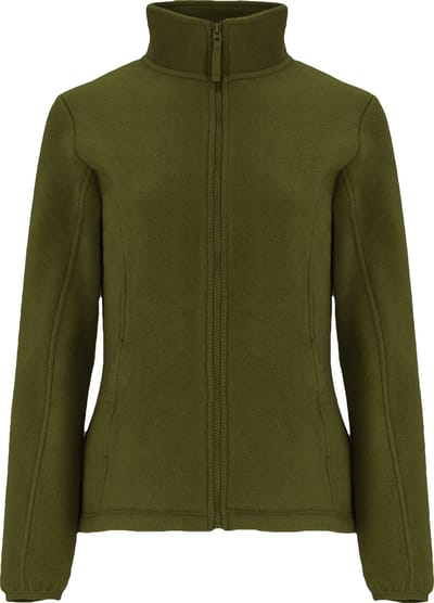 Roly - Artic Dames Fleece Sweater met Rits - Pine Green 159 maat XL