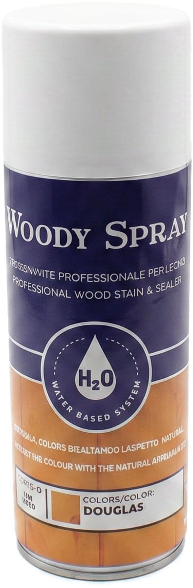 Houtbeits Spray voor Buitenhout 400 ml - Professionele Beits & Grondverf - Watergedragen Polyurethaan Houtprimer - Houtbescherming - Sneldrogend - UV-Bestendig - Oregon Pine [17409]