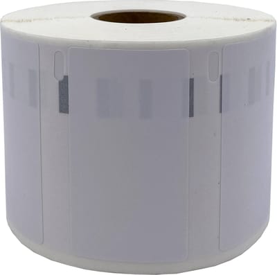 DULA Dymo Compatible labels - Wit - 11354 - S0722540 - Grote multifunctionele etiketten - 1 rol - 57 x 32 mm - 1000 labels per rol