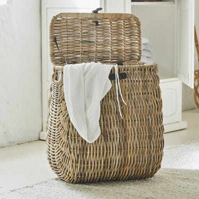 LOBERON Wasmand Solinette bruin/crème