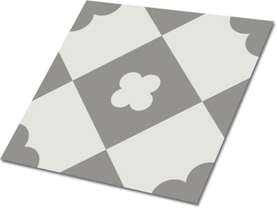 Tulup PVC Tegels - Abstracte Ruiten Vinyl Tegels - 30 cm x 30 cm - Grijs Wand PVC Tegels - 9 stuks - Zelfklevende Vinyltegels - Mozaïek Plaktegels - Vinyl Tegels Zelfklevend - Plaktegels keuken en Badkamer