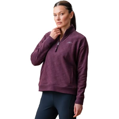 Dames sweatshirt met 1/2 rits Horseware Gabriel Alessandro Albanese