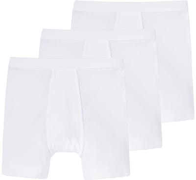 Schiesser Heren lang short / pant 3 pack Essentials fijnrib