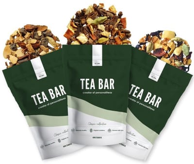 Tea Bar - Winterpakket - 3 X Verwarmende Winterthee Voor Koude Dagen - Kruidenthee (cafeïnevrij) - Gram
