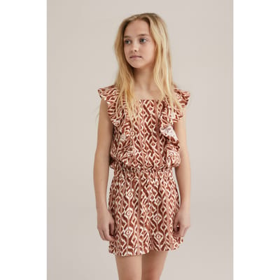 WE Fashion Jumpsuit Cinnamon Brown Taglia: 170/176 | Body per Neonato Outlet | Unisex | Marrone