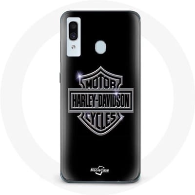 Coque pour Samsung Galaxy A30 Harley Davidson motorcycles logo