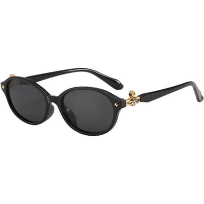 Vintage Ovalen Zonnebril Dames Heren Retro Klassiek Luxe UV400 Zonnebril voor Rijden Vissen Mode