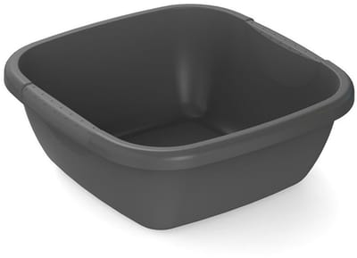 Rotho Daily Afwasteil 34x34x13 cm 8L Antraciet