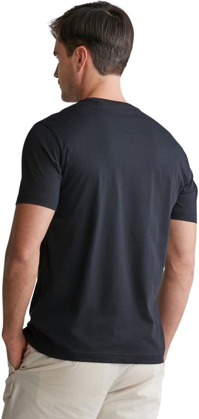 Gant Graphic 2003310 T-shirt Met Korte Mouwen Zwart M Man