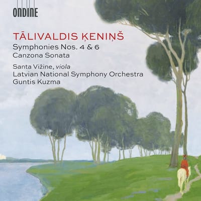 Santa Vizine, Latvian National Symphony Orchestra, Guntis Kuzma - Kenins: Symphonies Nos. 4 & 6 | Canzona Sonata (CD)