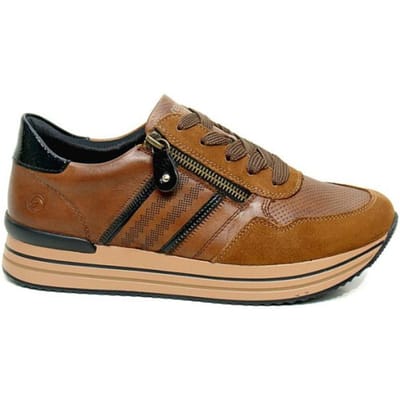 Remonte D1318 22 Dames Sneakers - Bruin - 42