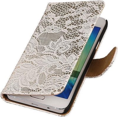 Lace Wit Microsoft Lumia 535 Book/Wallet Case/Cover Hoesje
