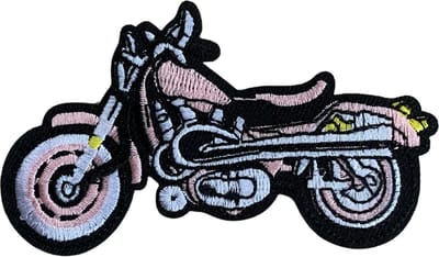 Motor Scooter Harley Strijk Embleem Patch - Denim applicatie / spijkerjas / rugzak