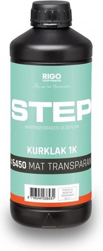 Rigostep STEP Kurklak 1K Mat Transparant #6450 - 1 liter