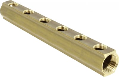 Bonfix Collector standaard 50 mm 6 groeps - 2 x 1-1/4 - groepen: 1/2 binnendraad