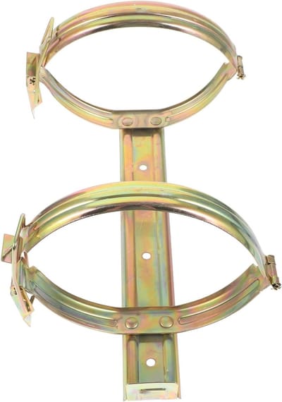 Brandblusser Beugel - Wandhouder Houder - Veiligheid Thuis - Stevige Ijzeren Constructie - 24.5 x 16 x 12cm - Zwart