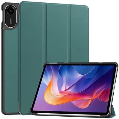 Coverup Tablethoes geschikt voor Xiaomi Redmi Pad 2 Hoesje - Tri-Fold Book Case met Wake/Sleep - Groen