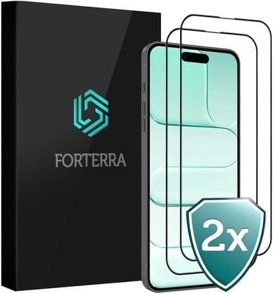 Screenprotector 2 Stuks - Geschikt voor Apple iPhone Air - Full Cover - Beschermglas - Gehard Glas - Tempered Glass - Screen Protector