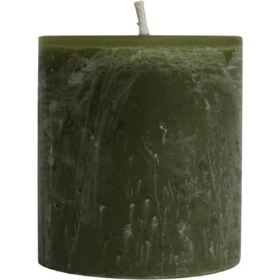 PTMD - Kaars Rustic Outdoor - Groen - 15x15x16cm