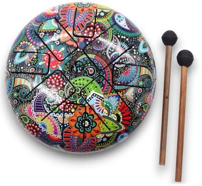 Steel Tongue Happy Drums Muti Coloured OM - 18cm