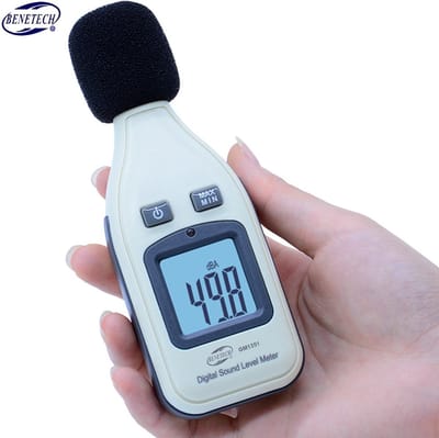 Benetech GM1351 decibelmeter / geluidsmeter - A weging - Tot ±1,5 dB nauwkeurig - Min & Max functie - Fast & Slow