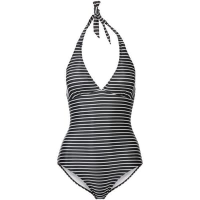 ESMARA Dames badpak (Zwart met print, 36)