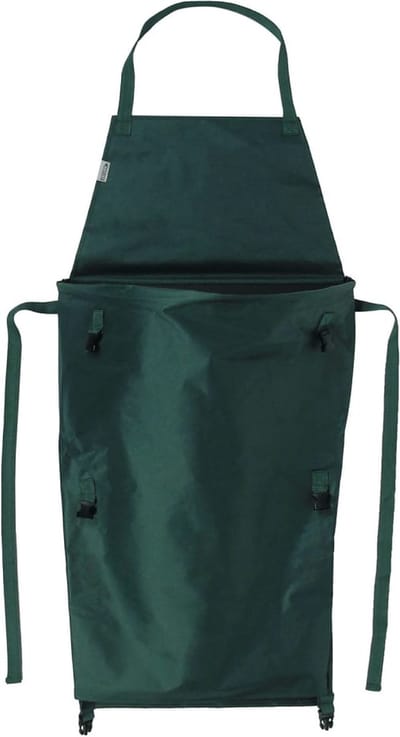 Nature - Tuinschort - met opvouwbare zak - 130 x 55cm - groen