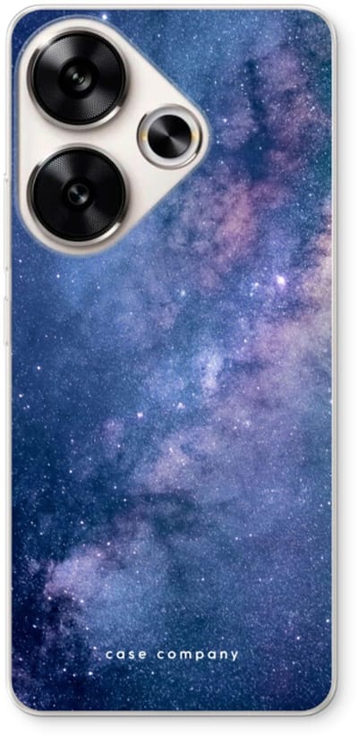 Case Company® - Hoesje geschikt voor Xiaomi Poco F6 hoesje - Nebula - Soft Cover Telefoonhoesje - Bescherming aan alle Kanten en Schermrand
